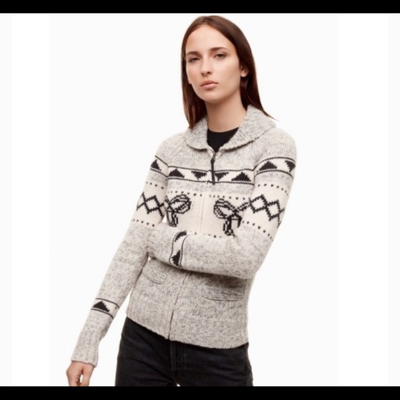 TNA 100% Lambswool Sweater - Picture 1 of 7